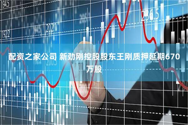 配资之家公司 新劲刚控股股东王刚质押延期670万股